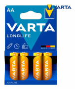 VARTA Longlife Extra - batteri - AA - alkalisk