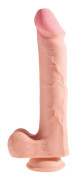 Triple dual density dildo 17 cm