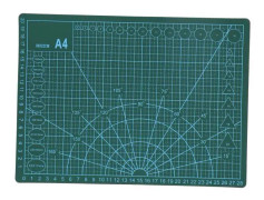 SALALIS PVC mattbräda Självläkande PVC mattbräda DIY Craft PVC-skärbräda för hemmet