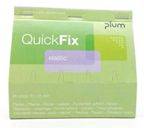 plommonpåfyllningsförpackning för QuickFix innehåll 45 st. elastisk PLUM andas (5512)
