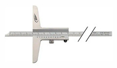 Helios-Preisser djupok 500mm med rak mätstav DIN862 (0282507)