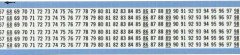 Brady, WM-67-99-PK, B-500, trådmarkör, vinyl, vit, 38 mm (25 kort med 33 etiketter vardera) (012006)