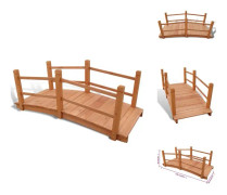 The Living Store Trädgårdsbro 140 x 60 x 56 cm
