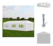 The Living Store Partytält 3x9 m vit