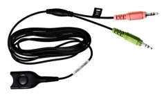 EPOS PC-kabel: EasyDisconnect till två 3,5 mm jackkontakter