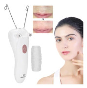 SALALIS Face Threading Pilator Electric Threading Hårborttagare USB Laddning bomullstråd Pilator Hygiene - Rosa