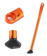 SALALIS aluminiumlegering parkering sidostöd Stöd för KTM 150 200 250 300 350 (orange svart)