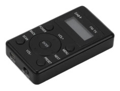 SALALIS-DAB-mottagare Bärbar ficka DAB-digitalradiomottagare DAB+ stöder FM-klart ljud för spelarleksaker