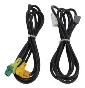 SALALIS USB AUX Switch Kabeladapter AUX USB Switch Kabeladapter Bilstereo MP3 WMA WAV Ersättning för