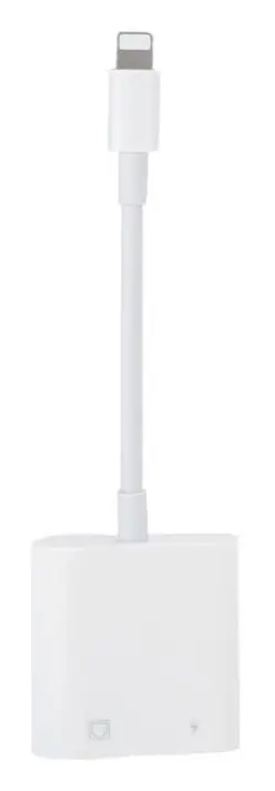 SALALIS 2-i-1 Network Hub Rj45 Nk-1035 Ethernet Converter 10 - 100Lan för iOS 11Pro