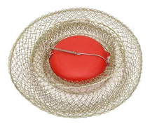 SALALIS Fiskkorg Rund Bärbar Fisk Räkkorg Fisknätsbur Sport Peche 33 cm Diameter
