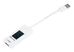 SALALIS Bärbar 0-3,30V strömdatakabel USB-kontroll med 10 uppsättningar Data Stroage för UNI-T UT658B