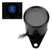 SALALIS-Motorcykel Hastighetsmätare Universal Digital Motorcykel Hastighetsmätare LED Varvräknare Automatisk räknemätare
