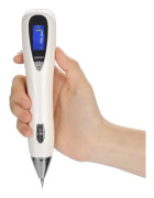 SALALIS Återfyllbar mullvad Freckle Tattoo Removal Penna Justerbart skönhetsinstrument Silver
