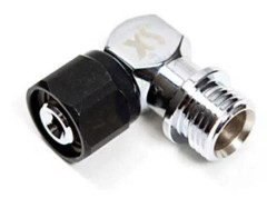 Xs Scuba 90 Degree Right Angle Adapter Lp Silver