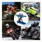 1100 lbs 200-370mm mitt sax domkraft stativ för motorcykel med anti-halk gummikudde, motorcykellyft, säker och enkel att använda