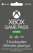 Microsoft Xbox Game Pass Ultimate, 3 månader