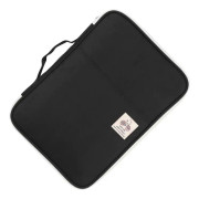SALALIS Dokumentfodral A4 Dokumentväska Arkiv Mapp Portfolio Organizer Dator Notebook Fodral med dragkedja (svart) fritidsutsmyckning