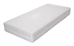 vidaXL Madrass 90x200 cm 7 zoner pocketfjädrar 20 cm H2