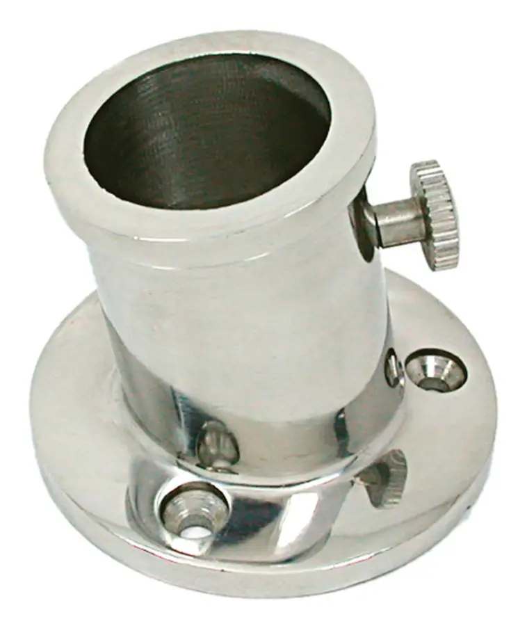 Marine Town Flaggstöd I Rostfritt Stål Silver 65 x 25 x 51 mm