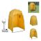 The Living Store Portabelt campinghandfat med tält 20 L