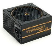 SPYCO Typhoon PS-851, 850W Gaming PSU, 80 PLUS Guld, helt modulär, 12V Single Rail, DC-DC-krets, ATX-strömförsörjning