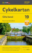 Cykelkartan Blad 19 Göta kanal 2023-2025