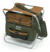 Shakespeare Folding Stool Wit Cooler Bag Grönt