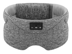 Bluetooth pannband/sovmask Sovhörlurar Grey