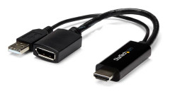 DisplayPort till HDMI Adapter Startech HD2DP Svart 4K