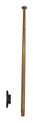 Goldenship Teak Stång Flagga Brun 75 cm