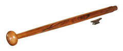 Marine Town Flaggstång Teak Guld 900 mm