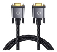 Mcdodo 2m VGA - VGA Video Nylon Kabel Svart