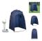 The Living Store Portabelt campinghandfat med tält 20 L