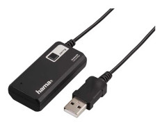  Hama Bt-Adapter För 2 Par Hörlurar Svart