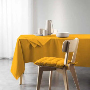 Rektangulär duk "mistral" 140x240cm Senap - Paris Prix Jaune