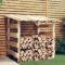 Pergola med tak 100x90x100 cm Impregnerad furu - SALUTUYA - BD03042