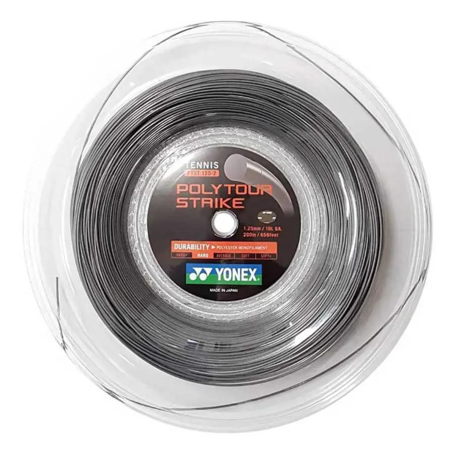 Yonex Poly Tour Strike Gray (200 M), Tennissena