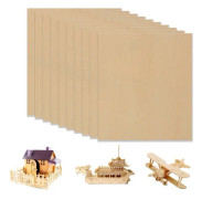 ATOMSTACK 10st A3 gravyrplywoodskivor 3 mm tjocka (+/- 0,2 mm) Basswoodplywood 29,7*42*0,3 mm