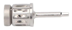 SALALIS dental skruvmejsel Skruvmejsel för tandimplantat, bärbar och robust, stålhygienanordning 20 mm/0,79 tum