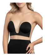 BYE BRA SEAMLESS U-STYLE BRA - BLACK SIZE B