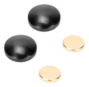 SALALIS Slimming Örhängen Slimming Örhängen Magnetiska örhängen Viktminskning Specifik Hygiene Svart + Guld