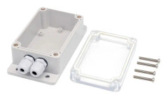 2pcs Switch Modified Part IP66 Waterproof Shell Transparent Upper Hole PG7+Wiring Port