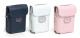 CAIUL Printer Protective Case PU Leather Case For Instax Mini Link2(Pink)