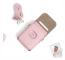 CAIUL Printer Protective Case PU Leather Case For Instax Mini Link2(Pink)