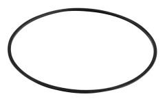 Golvskydd ers�ttningsring 38 cm svart x38x0,5 svart plast