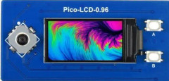WAVESHARE 65K Colors 160 x 80 Pixel 0.96 inch LCD Display Module for Raspberry Pi Pico, SPI
