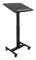Mobilt skrivbord ERGO 60x52cm, svart
