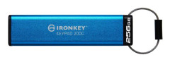 Kingston IronKey Keypad 200C - USB flash-enhet - krypterat - 256 GB - USB-C 3.2 Gen 1