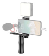APEXEL APL-VG01 One-handed Photography Video Recording Live Broadcast Stabilization Stand Filmmaker Grip for Vlog
